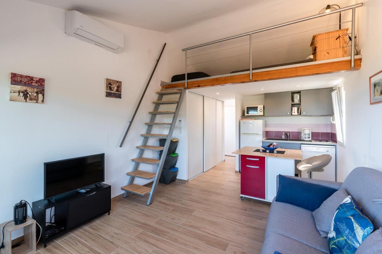 Ambroggio - Grand Studio Avec Mezzanine - Vue Mer Lumio  Exterior foto