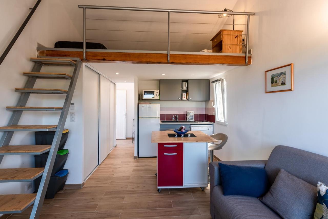 Ambroggio - Grand Studio Avec Mezzanine - Vue Mer Lumio  Exterior foto